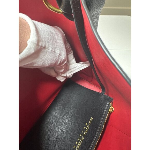 Minimalist Black Bucket Bag Tote EUC - Picture 6 of 7